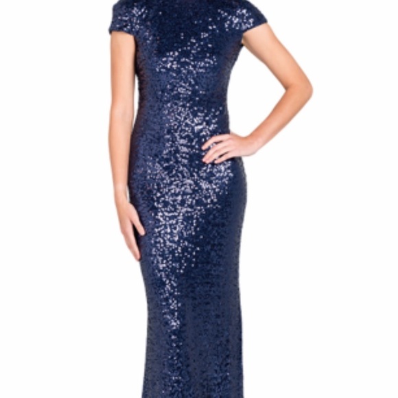 Badgley Mishka gown size 12 never worn. Orig$615 - Picture 4 of 4